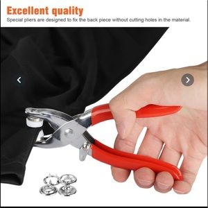 Snap fasteners tool kit